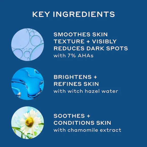 ASK FOR 50% OFF!✅ OLEHENRIKSEN Glow2OH 7% AHA Exfoliating Dark Spot Toner NEW - Picture 3 of 3